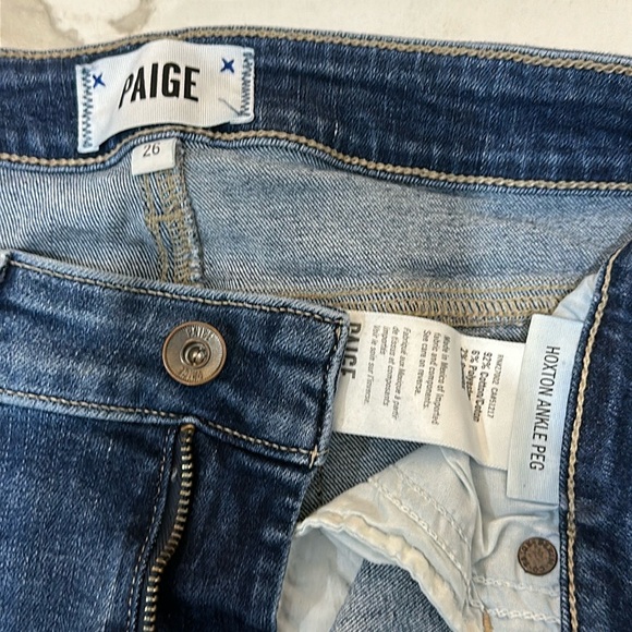 Paige Hoxton Ankle Peg Jeans in Hannie - Picture 8 of 9